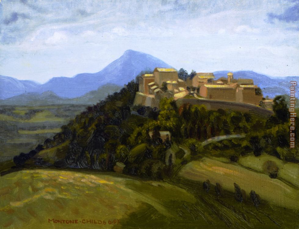 Umbria painting - James Childs Umbria art painting